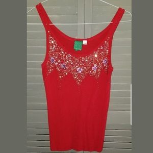 🍀Sequin top